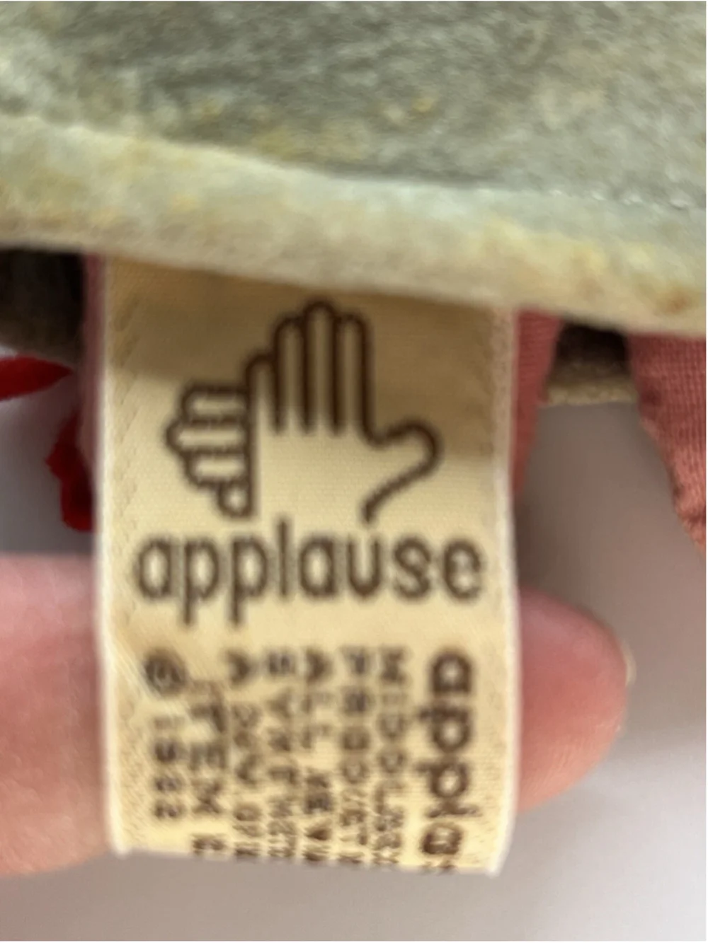 Vintage 1982 Applause Wadsworth Hobo Thumb Sucker Doll Plush With Tag 1980's Toy